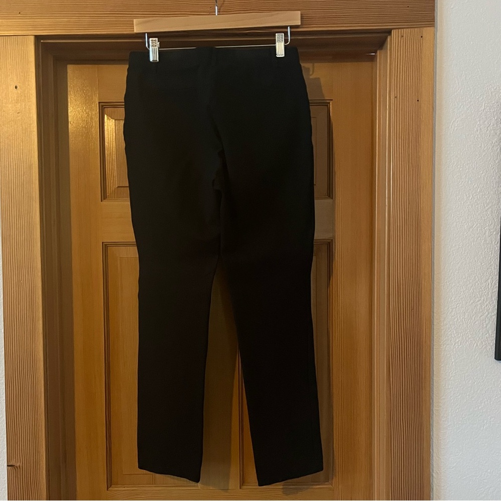 Quince Ultra-Stretch Ponte Straight Leg Pant - Petite - Picture 3 of 4